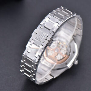 Royal Oak 15202 XF 39mm Blue Textured Dial SS Bracelet A2121 - Image 15