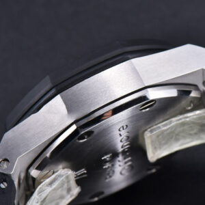 Royal Oak Offshore 25940SK 42mm JF Rubberclad Black/Silver Dial Rubber Strap A7750 - Image 15