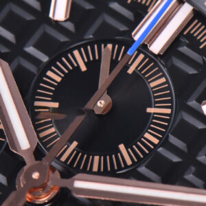 Royal Oak Offshore 26405CE 44mm RG JF Black Dial RG Marker Black Rubber Strap A3126 V2 - Image 5