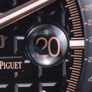 Royal Oak Offshore 26405CE 44mm RG JF Black Dial RG Marker Black Rubber Strap A3126 V2 - Image 9