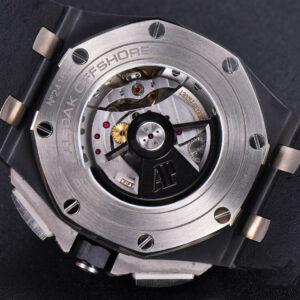 Royal Oak Offshore 26405CE 44mm RG JF Black Dial RG Marker Black Rubber Strap A3126 V2 - Image 19