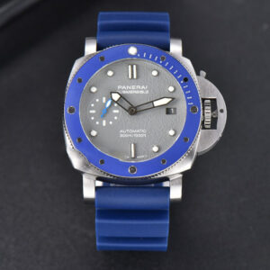 PAM959 Submersible VSF 42mm Black Dial Blue Bezel Rubber Strap Asia XXXIV - Image 5