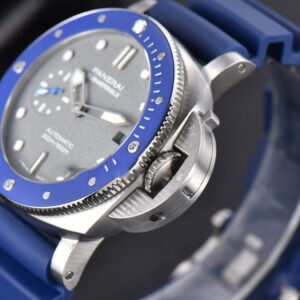 PAM959 Submersible VSF 42mm Black Dial Blue Bezel Rubber Strap Asia XXXIV - Image 11