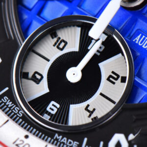 Royal Oak Offshore Grand Prix 44mm JF Real Forge Carbon Parts Blue Dial Leather Strap V3 A3126 - Image 11