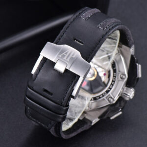 Royal Oak Offshore Grand Prix 44mm JF Real Forge Carbon Parts Blue Dial Leather Strap V3 A3126 - Image 20