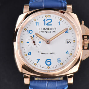 PAM756 Luminor Due VSF 42mm RG White Dial Leather Strap Asia XXXIV