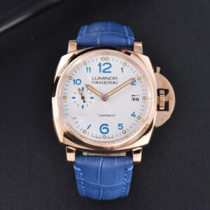 PAM756 Luminor Due VSF 42mm RG White Dial Leather Strap Asia XXXIV - Image 5