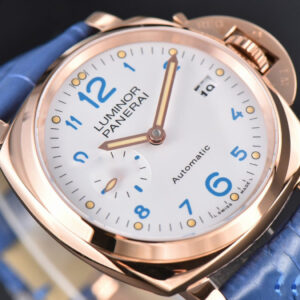 PAM756 Luminor Due VSF 42mm RG White Dial Leather Strap Asia XXXIV - Image 12