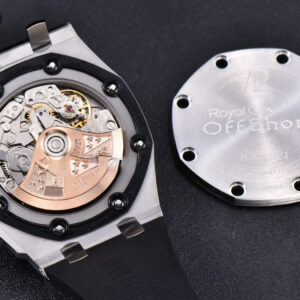 Royal Oak Offshore Grand Prix 44mm JF Real Forge Carbon Parts Blue Dial Leather Strap V3 A3126 - Image 22