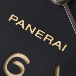 PAM531 “Q” Luminor GMT VSF 44mm Black Dial Leather Strap P9003 - Image 5