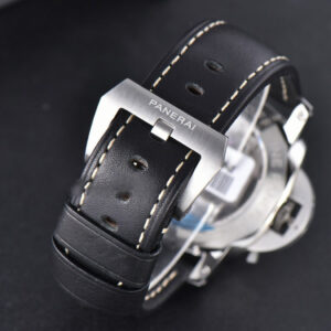 PAM531 “Q” Luminor GMT VSF 44mm Black Dial Leather Strap P9003 - Image 13