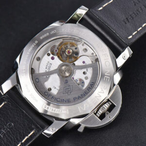 PAM531 “Q” Luminor GMT VSF 44mm Black Dial Leather Strap P9003 - Image 14