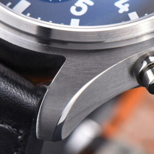 Pilot Chrono Spitfire IW377709 ZF 43MM Black Dial Black Leather Strap A7750 - Image 14