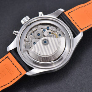 Pilot Chrono Spitfire IW377714 ZF 43MM Blue Dial Brown Leather Strap A7750 - Image 2