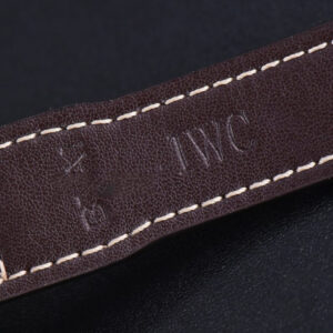 Pilot Chrono Spitfire IW387903 SS ZF 41MM Black Dial Brown Leather Strap A7750 - Image 10