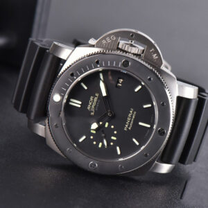 PAM389 Submersible AMagnetic VSF 47mm Black Dial Rubber Strap P9000 - Image 11