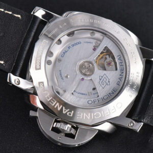 PAM498 Luminor Marina VSF 44mm Black Dial Leather Strap P9000 - Image 19