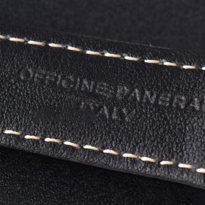 PAM498 Luminor Marina VSF 44mm Black Dial Leather Strap P9000 - Image 24