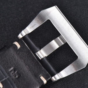 PAM498 Luminor Marina VSF 44mm Black Dial Leather Strap P9000 - Image 26