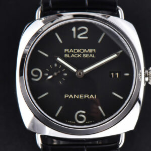 PAM388 Radiomir VSF 45mm Black Dial Leather Strap P9000