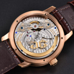 Panomatic Lunar 40mm APSF RG White Dial Brown Leather Strap A23J - Image 26