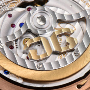 Panomatic Lunar 40mm APSF RG White Dial Brown Leather Strap A23J - Image 27