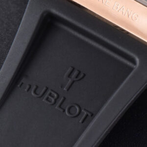 Square Bang Unico 42mm BBF RG Ceramic Skeleton Dial Rubber Strap A1280 - Image 4