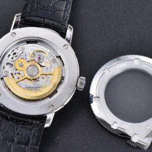Traditionnelle 4010T MXF 41MM Gray Dial Black Leather strap A2460QCL - Image 9
