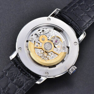 Traditionnelle 4010T MXF 41MM Gray Dial Black Leather strap A2460QCL - Image 10