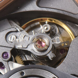 Square Bang Unico 42mm BBF RG Ceramic Skeleton Dial Rubber Strap A1280 - Image 10