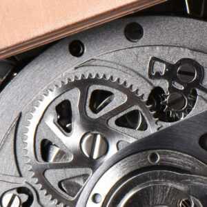Square Bang Unico 42mm BBF RG Ceramic Skeleton Dial Rubber Strap A1280 - Image 13