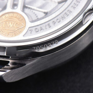 Portuguese Real PR IW500107 ZF 42MM White Dial Blue Marker Blue Leather Strap A51011 - Image 24