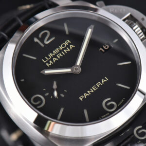 PAM312 Luminor 1950 3 Days VSF 44mm Black Dial Leather Strap P9000 - Image 26