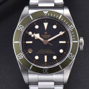Black Bay “Green” Exclusive to Harrods 41MM ZF SS Bracelet A2824