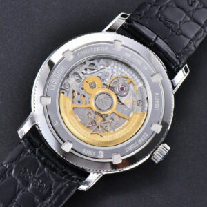 Traditionnelle 4010T MXF 41MM Gray Dial Black Leather strap A2460QCL - Image 18