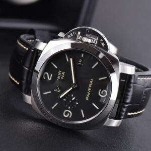 PAM312 Luminor 1950 3 Days VSF 44mm Black Dial Leather Strap P9000 - Image 31