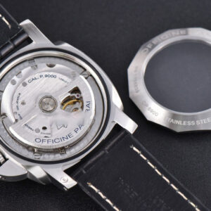 PAM312 Luminor 1950 3 Days VSF 44mm Black Dial Leather Strap P9000 - Image 38