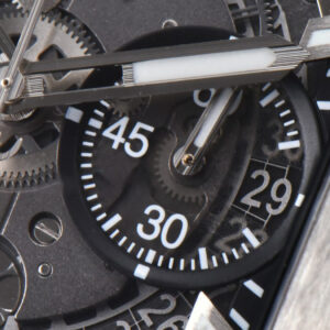 Square Bang Unico 42mm BBF Titanium Skeleton Dial Rubber Strap A1280 - Image 5