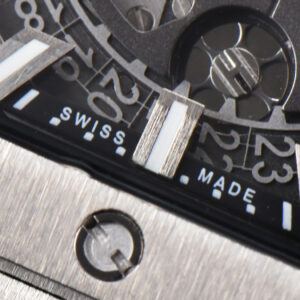 Square Bang Unico 42mm BBF Titanium Skeleton Dial Rubber Strap A1280 - Image 6