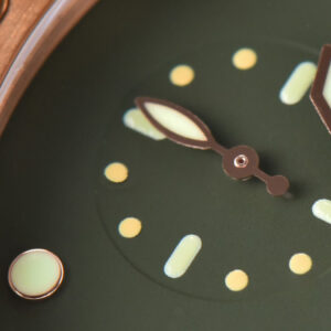 PAM382 Bronzo Submersible VSF 47mm Green Dial Leather Strap P9000 - Image 9