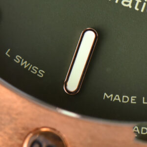 PAM382 Bronzo Submersible VSF 47mm Green Dial Leather Strap P9000 - Image 11