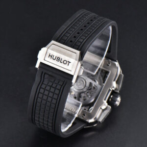 Square Bang Unico 42mm BBF Titanium Skeleton Dial Rubber Strap A1280 - Image 13