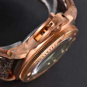 PAM382 Bronzo Submersible VSF 47mm Green Dial Leather Strap P9000 - Image 16