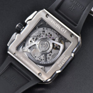 Square Bang Unico 42mm BBF Ceramic Skeleton Dial Rubber Strap A1280 - Image 4