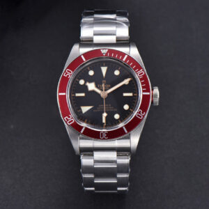 Heritage 2016 Black Bay Shield Red 41MM ZF SS Bracelet A2824 - Image 3