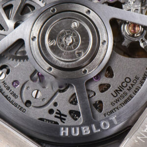 Square Bang Unico 42mm BBF Titanium Skeleton Dial Rubber Strap A1280 - Image 22