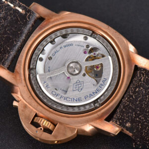 PAM382 Bronzo Submersible VSF 47mm Green Dial Leather Strap P9000 - Image 24