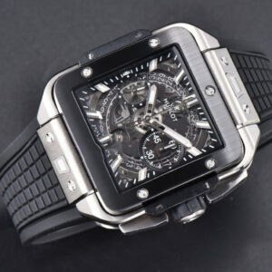Square Bang Unico 42mm BBF Ceramic Skeleton Dial Rubber Strap A1280 - Image 12
