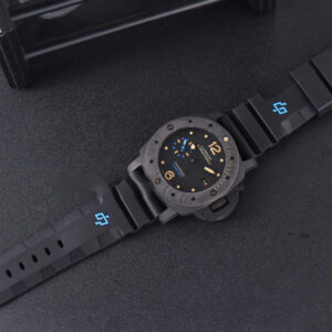 PAM616 Carbotech VSF 47mm Best Edition on Blue Logo Black Rubber Strap P.9000 Super Clone V3 - Image 5