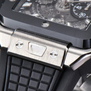 Square Bang Unico 42mm BBF Ceramic Skeleton Dial Rubber Strap A1280 - Image 18